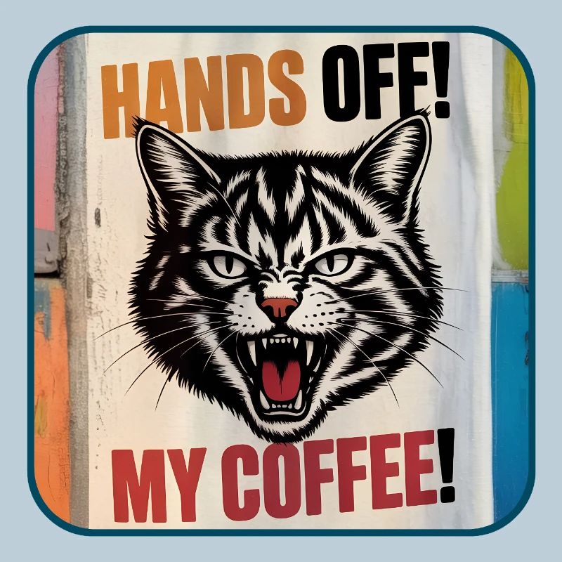 Mon café – Chatte en colère