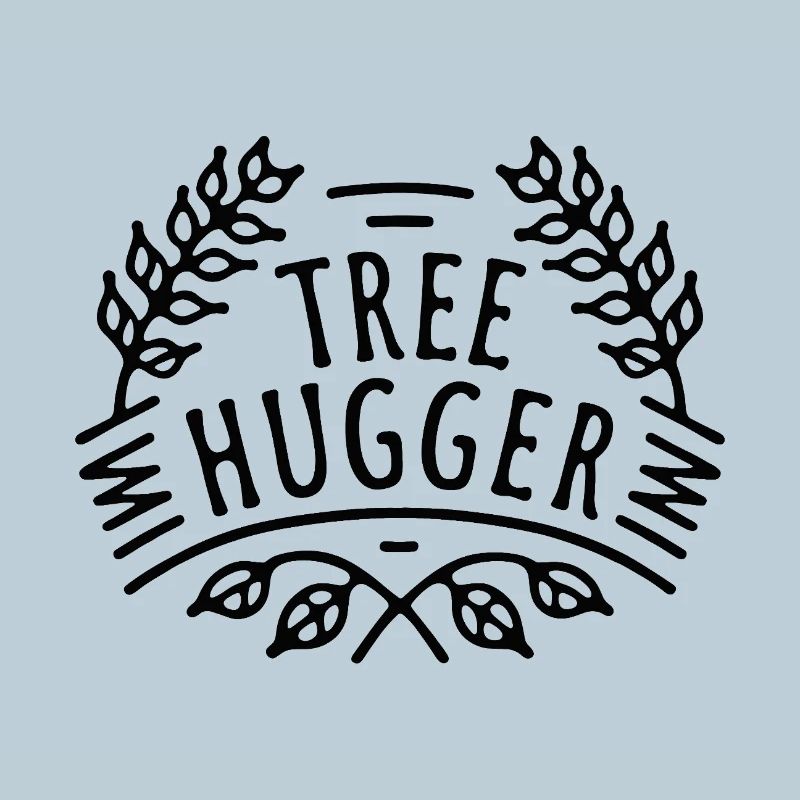 Tree hugger forest trees lover funny humor