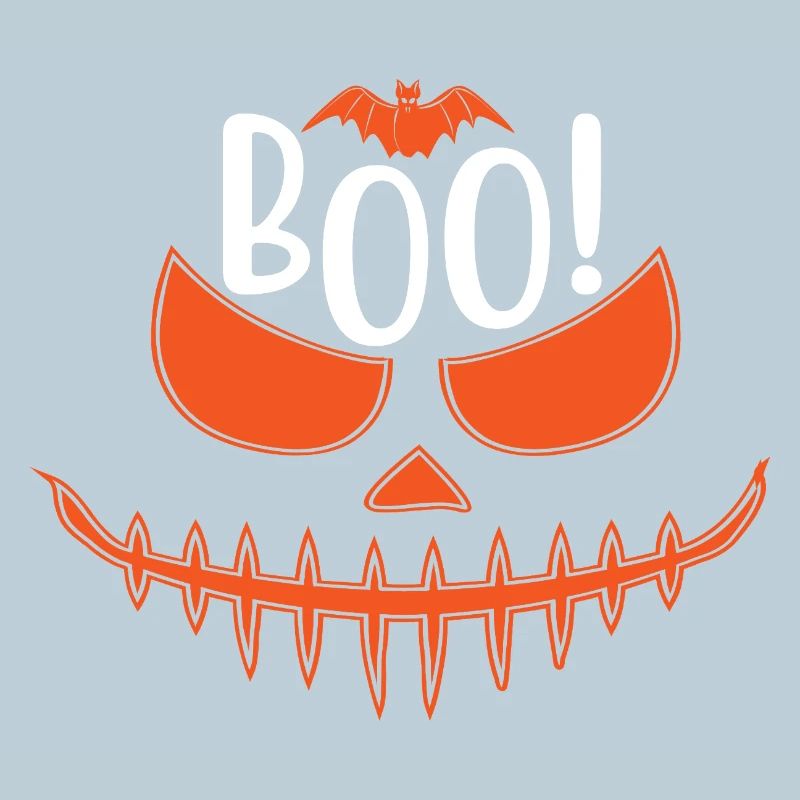 Halloween Boo Mask Design