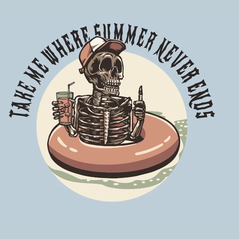 Take Me Where Summer Never Ends – Skelett Humor