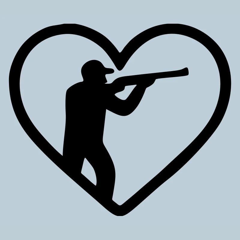 Hunting Heart – Hunter Silhouette