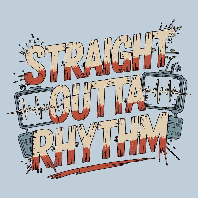 Cardiac Tech Straight Outta Rhythm Echo Tech