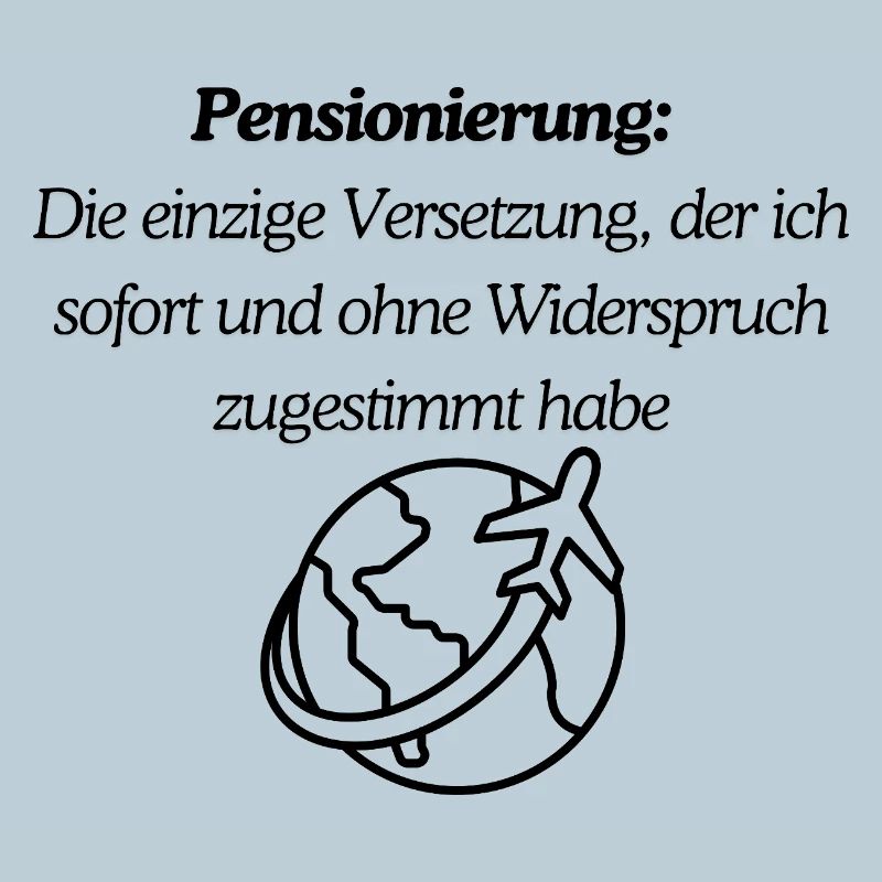 Enfin, la pension