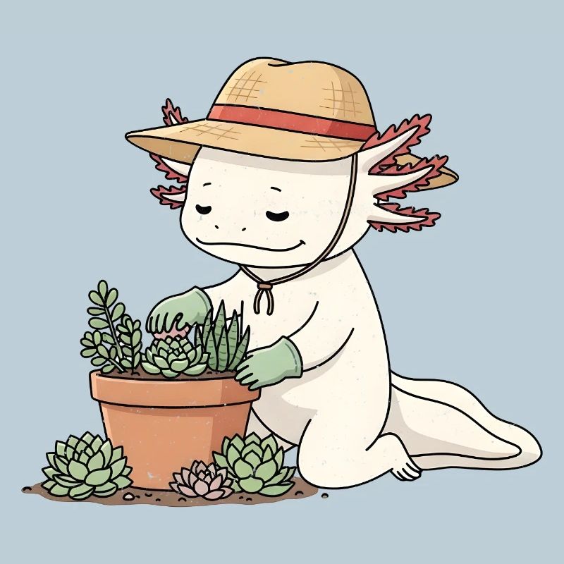 Gärtner Axolotl