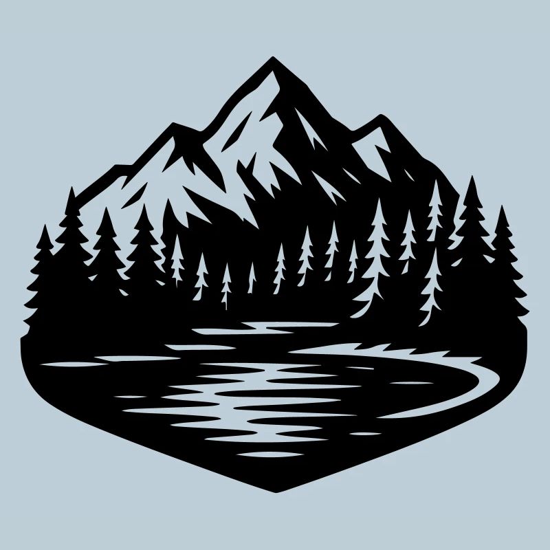 Mountains Landscape Forest
