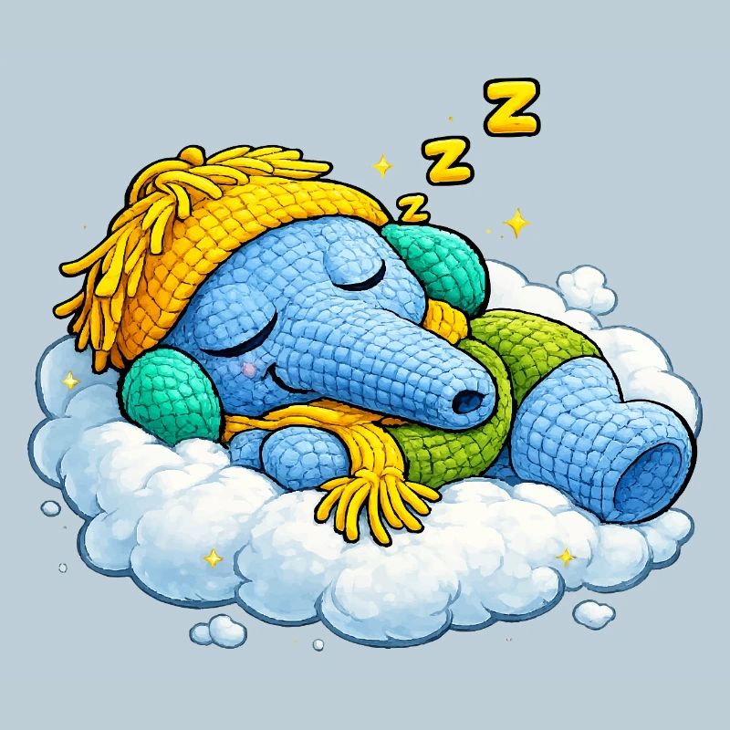 Leo Longnose Sleeping