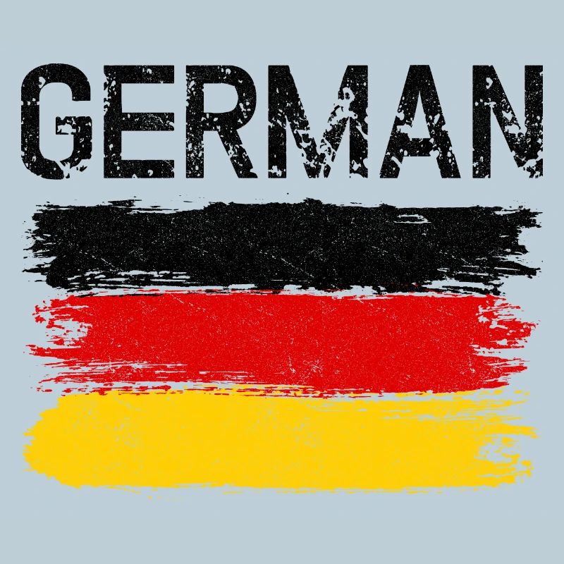 German Flag Brushstroke