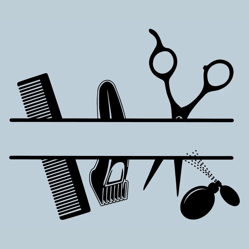 Textbanner für Friseurattribute