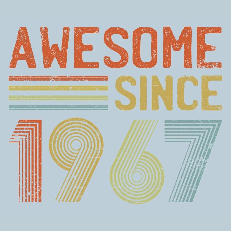 Retro 1967 Feier Design