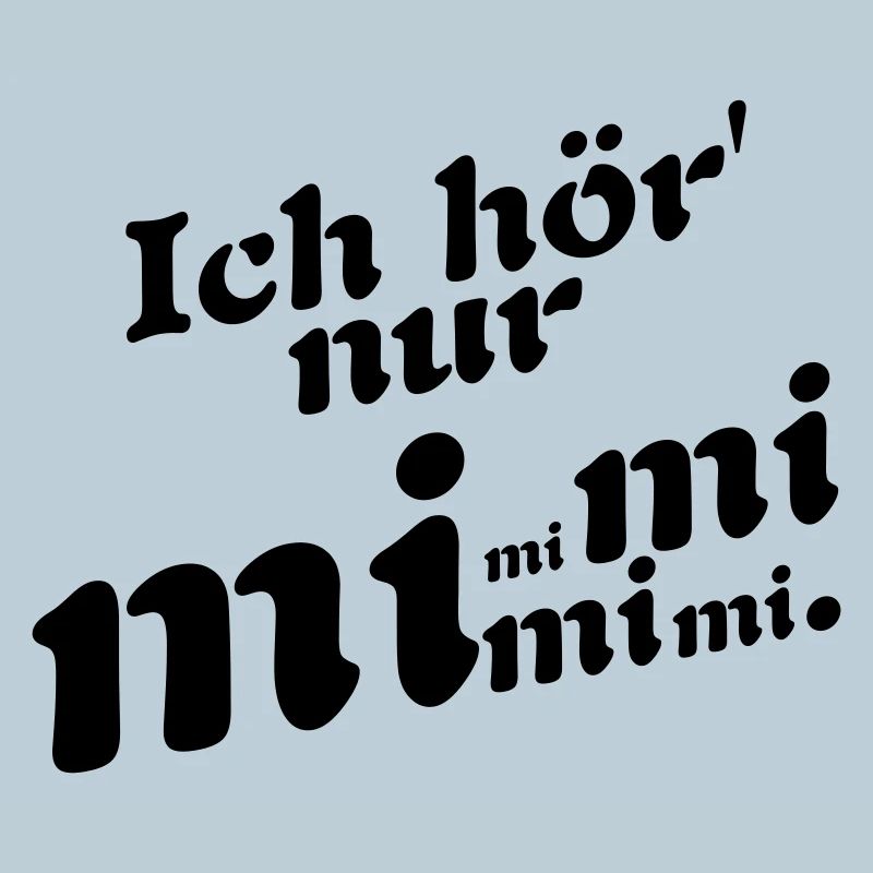 I only hear Mimi!