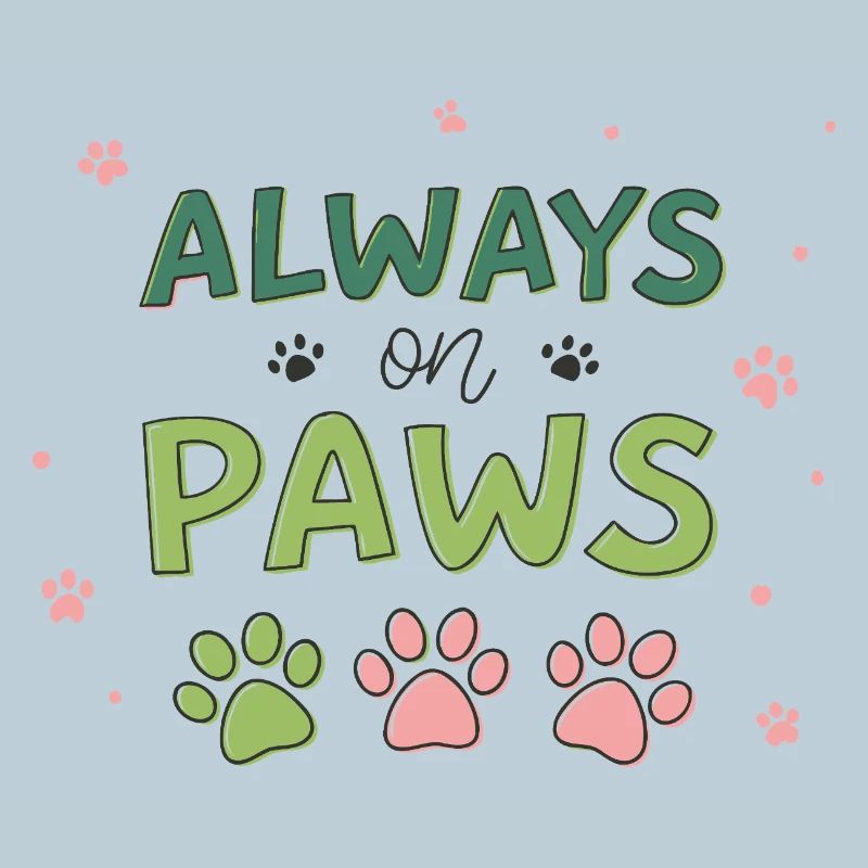 Always on Pastel Paws