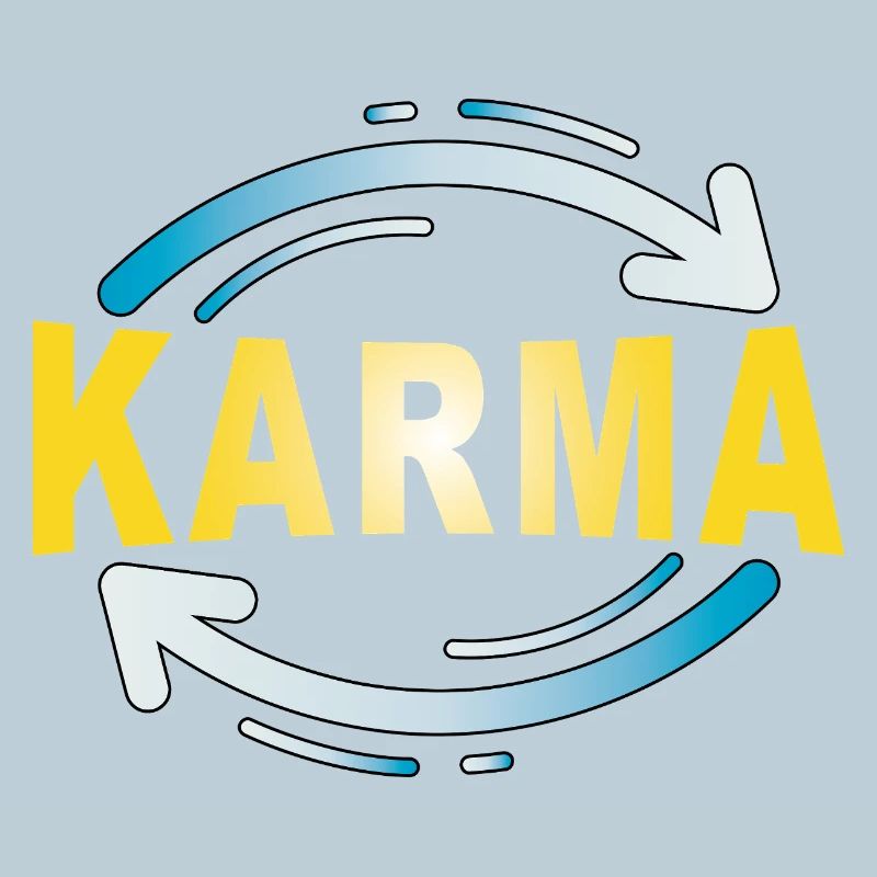 Karma - Minimalistisches Statement Design
