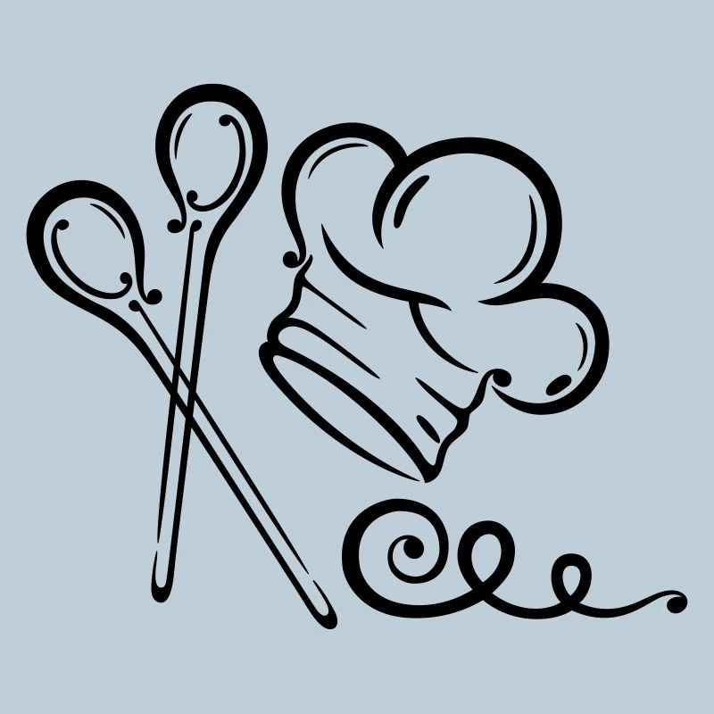 Chapeau de chef, cuillère