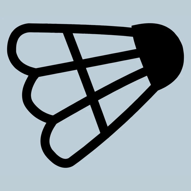 Logo de la navette simple de badminton