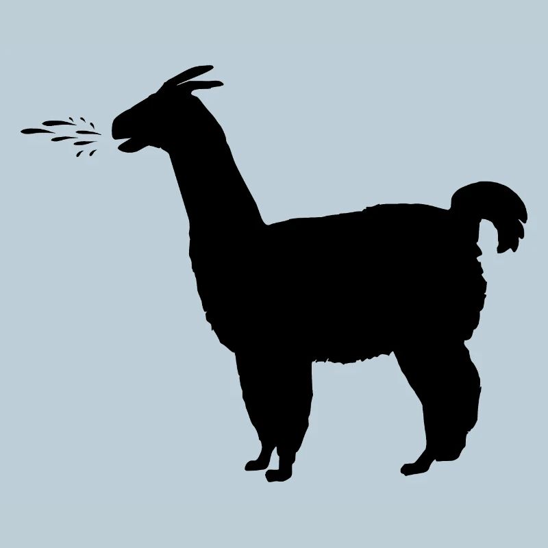 crache Lama avec esprit