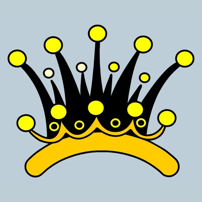 Couronne partie dorée