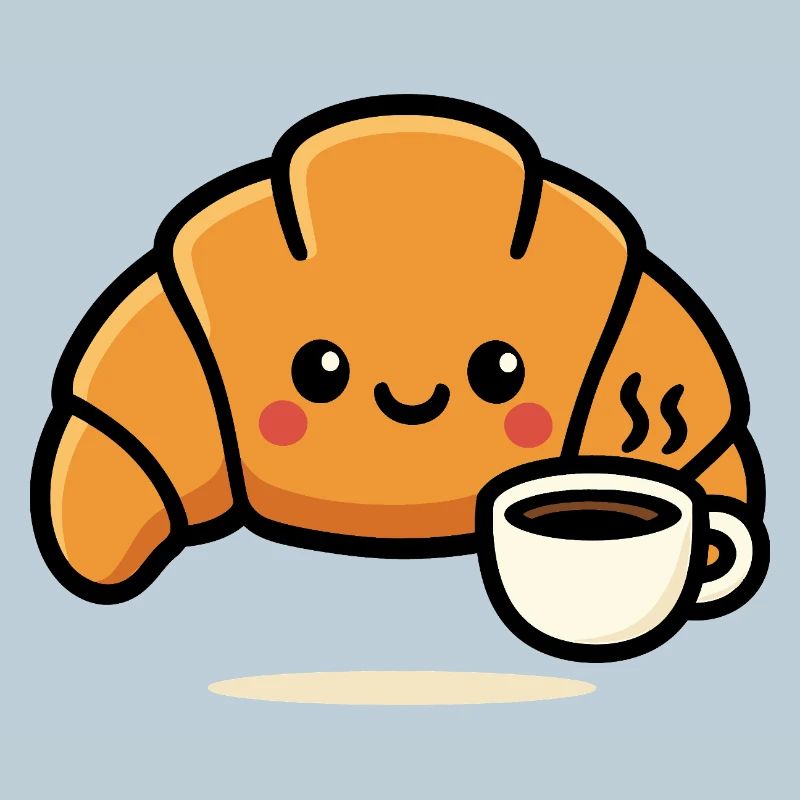 Croissant Café Mignon