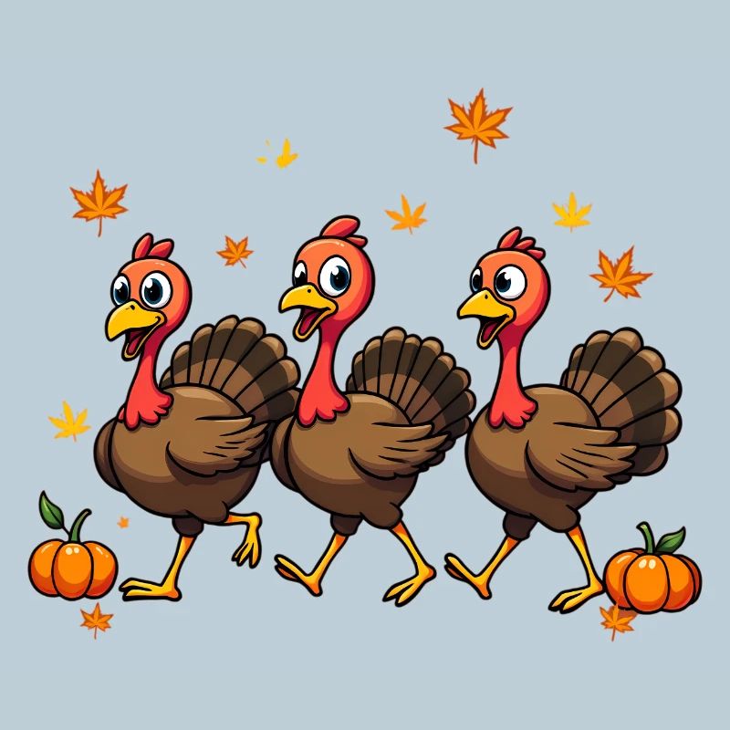 Bébé dinde de Thanksgiving