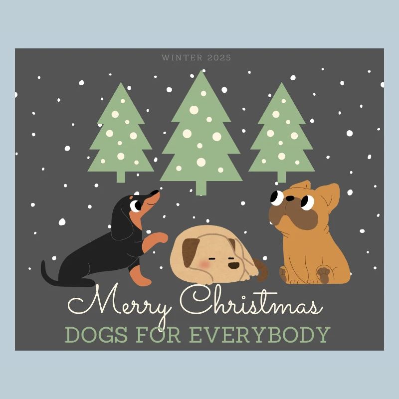 Joyeux Chiens de Noël pour tous