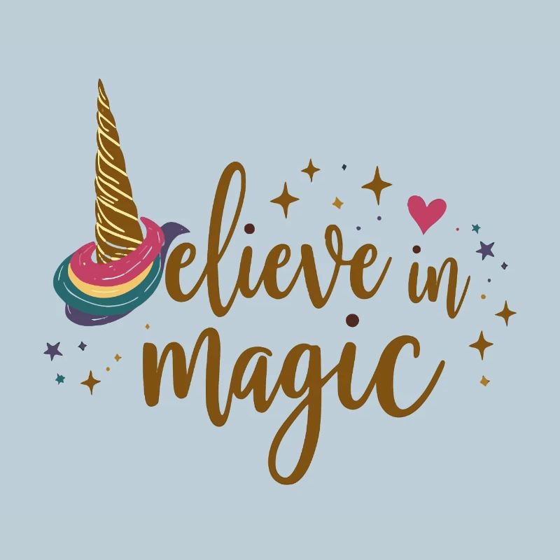Belief in magic unicorn