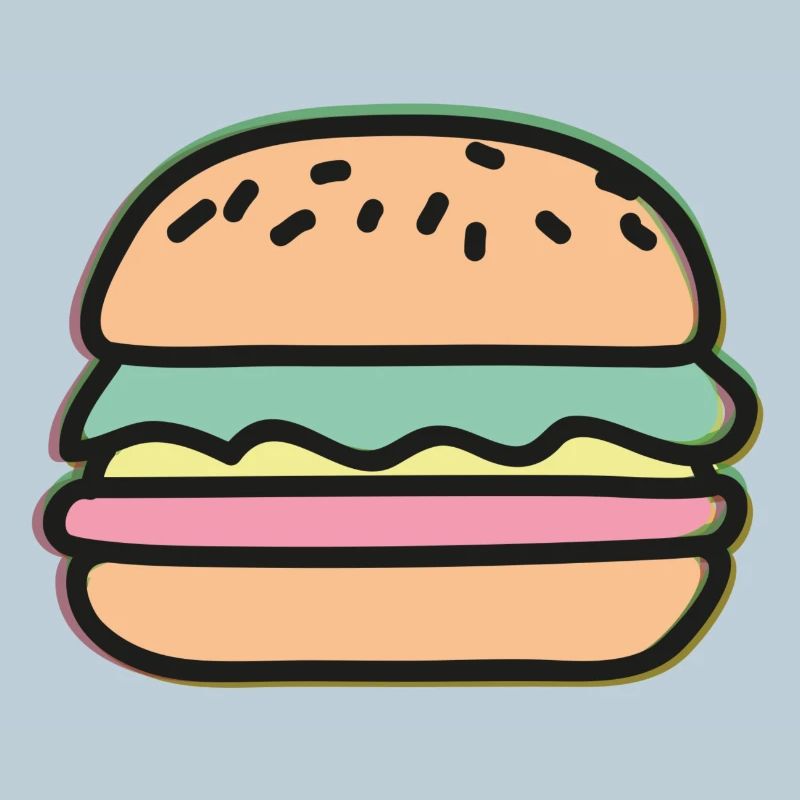 Burger Illustration