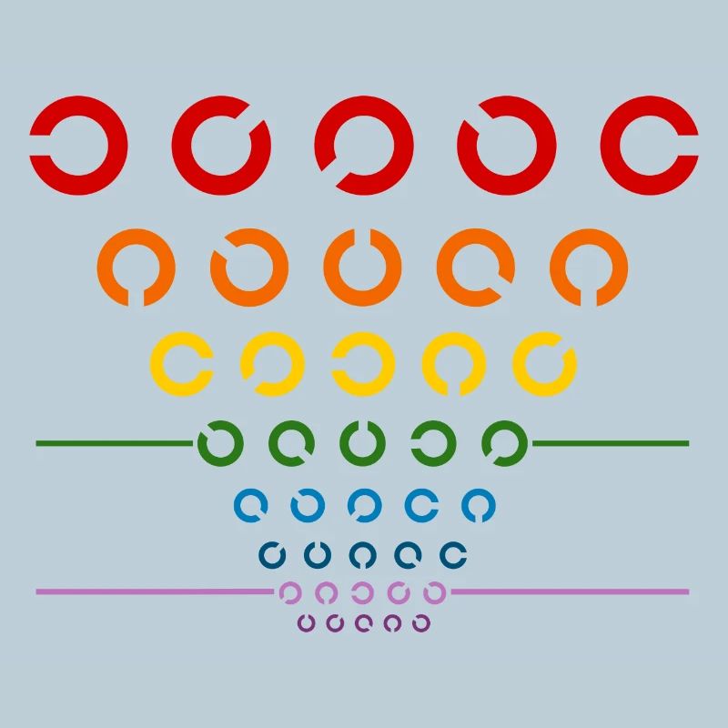 Rainbow Visual Test