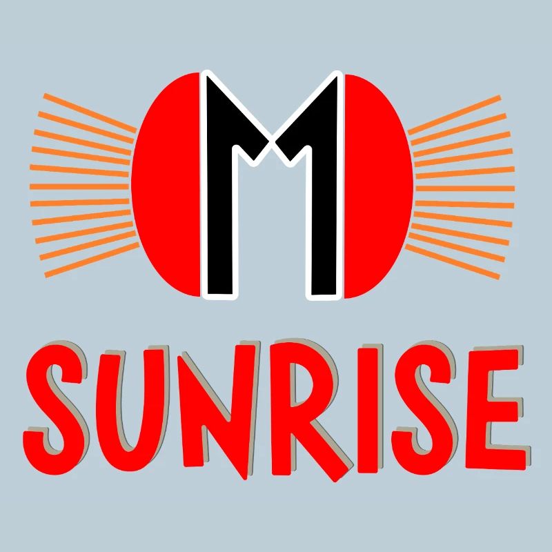 Conception du logo Sunrise Bold