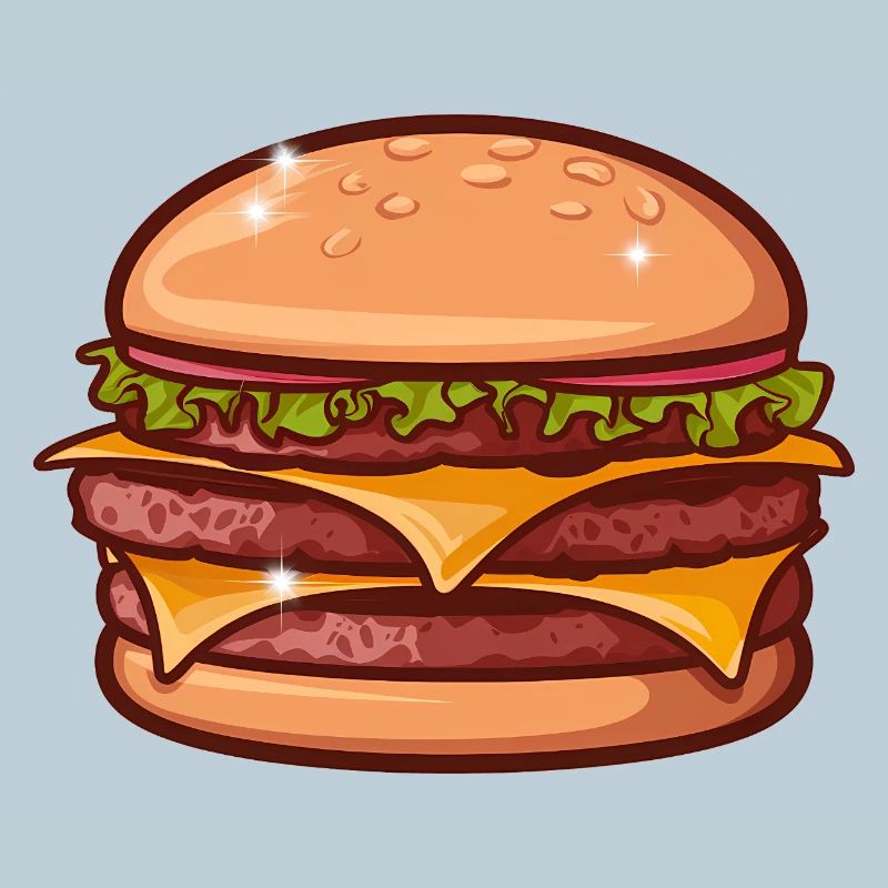 Saftiger Cheeseburger
