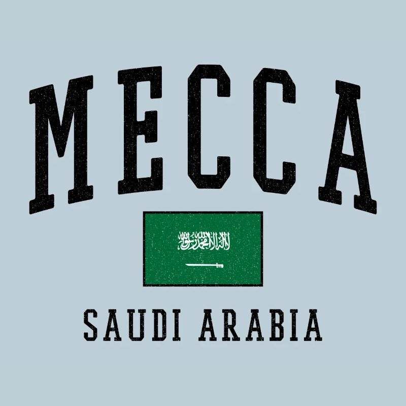 Mecque, Arabie Saoudite : Conception du drapeau