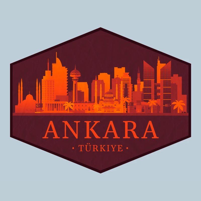 Ankara Skyline Abzeichen