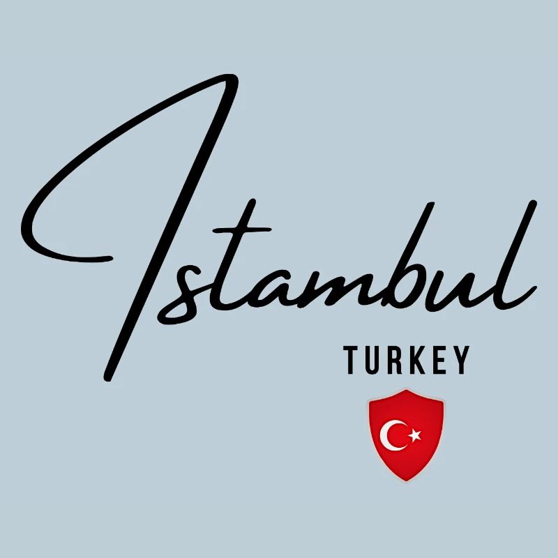 Elegant design Istanbul, Turkish pride