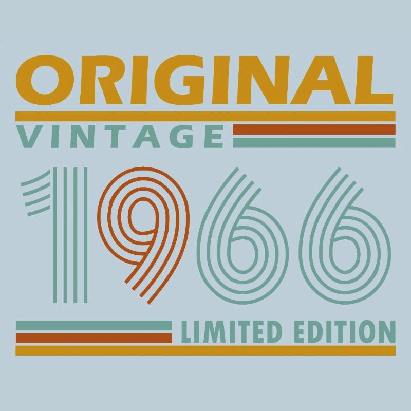 Original Vintage 1966 Edition Limitée 60 Ans