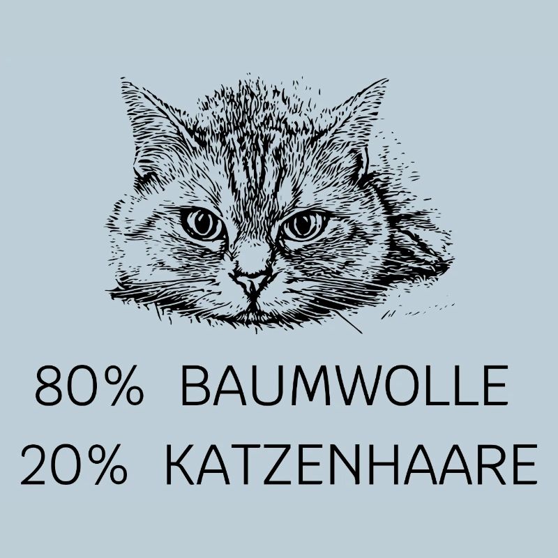 80 % coton - 20 % poils de chat
