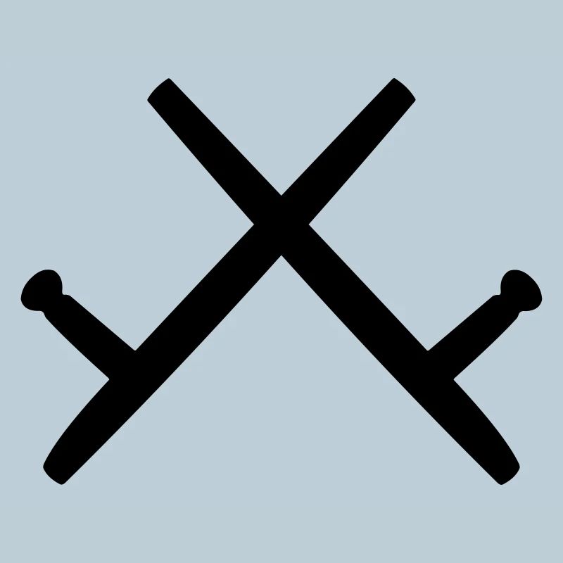 Image de l’ombre de Kobudo deux Tonfa