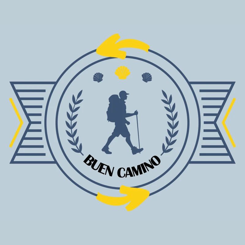 Saint-Jacques-de-Compostelle Vintage Badge