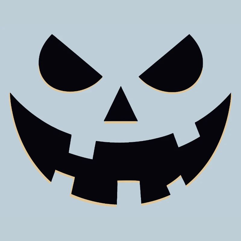 Eerie Jack-O'-Lantern Portrait
