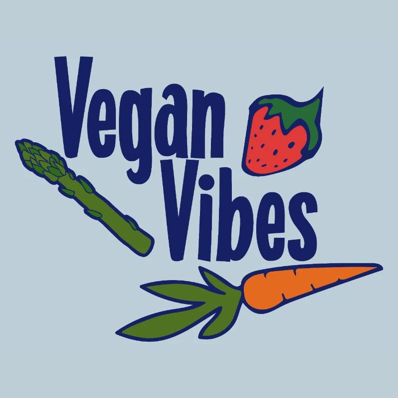 Vegan Vibes Veggie Logo
