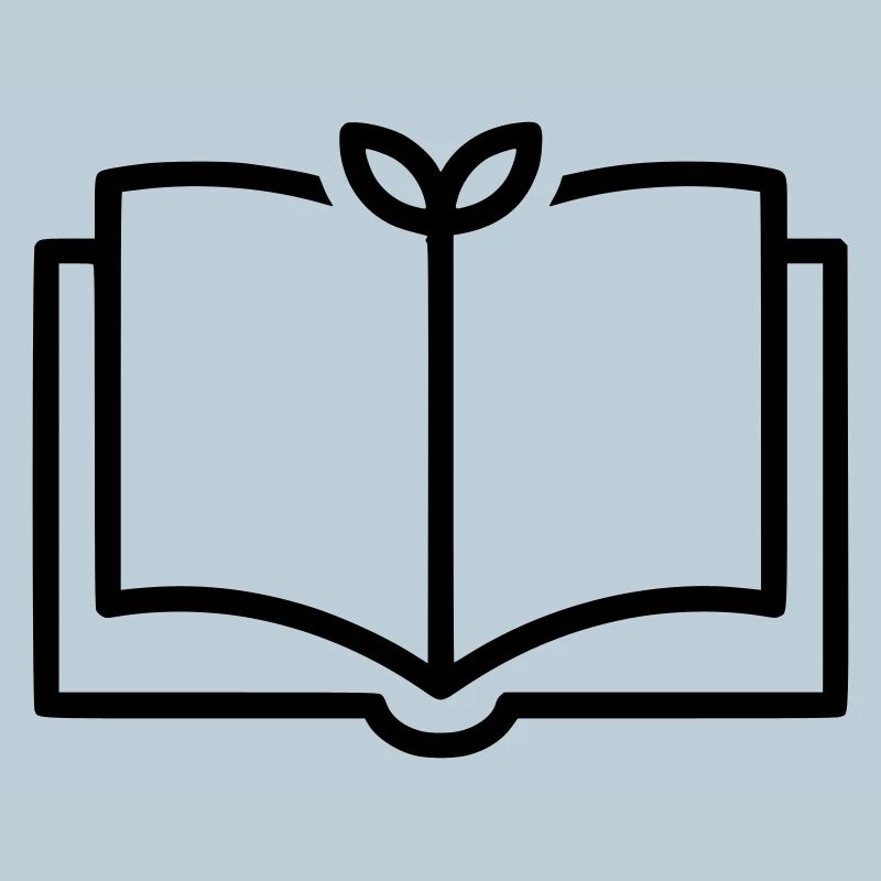 Plan de la feuille nature du livre