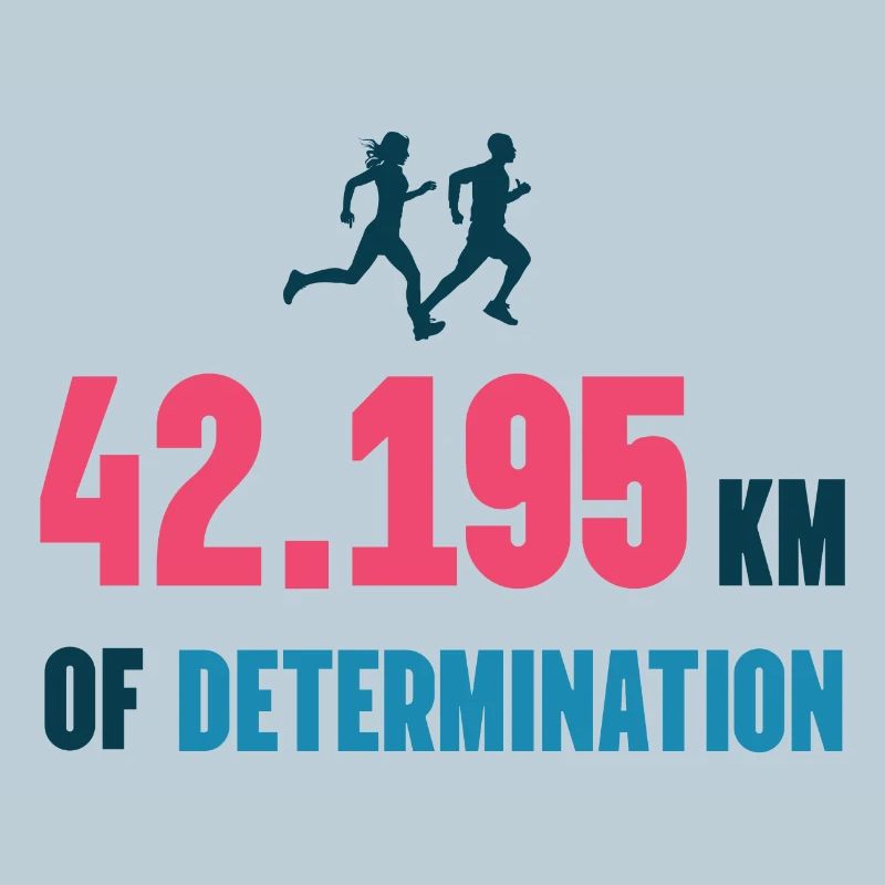 Marathon - 42 195 km de détermination