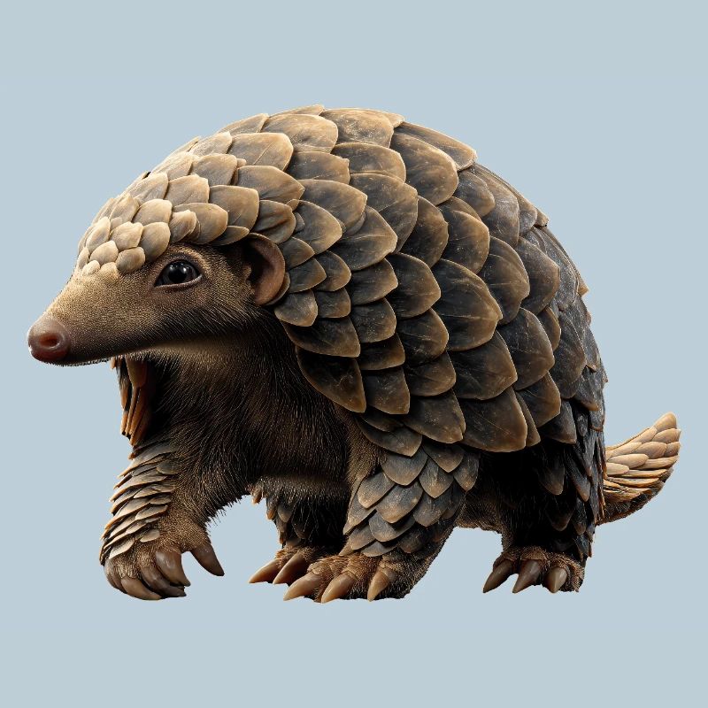 Pangolin Pangolin Pine Cone Pangolins