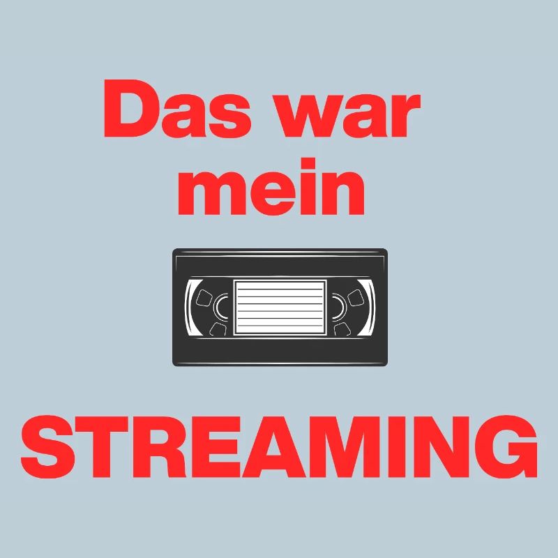 Das war Streaming, Videokasette früher, damals