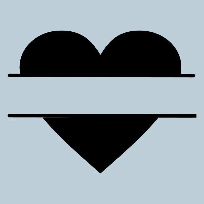 Heart for nameplate