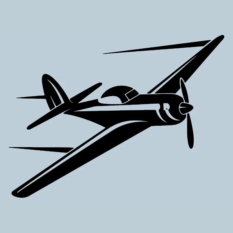 Propellerflugzeug Zeichnung