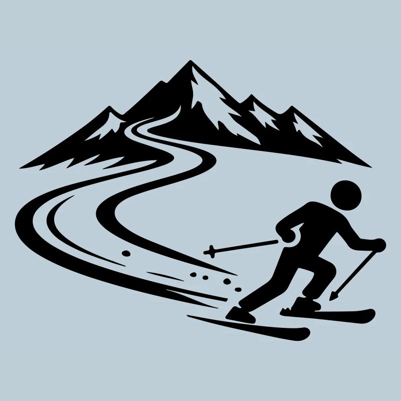 Ski Mountains Slope