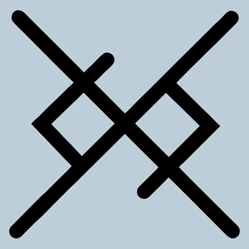 Eternal love in viking runes