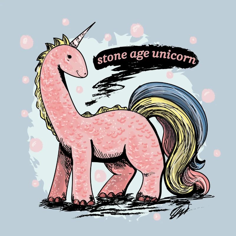 Steinzeit Einhorn
