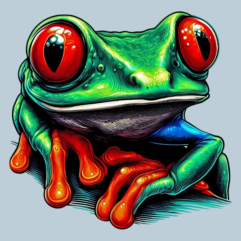 Rotäugiger Laubfrosch