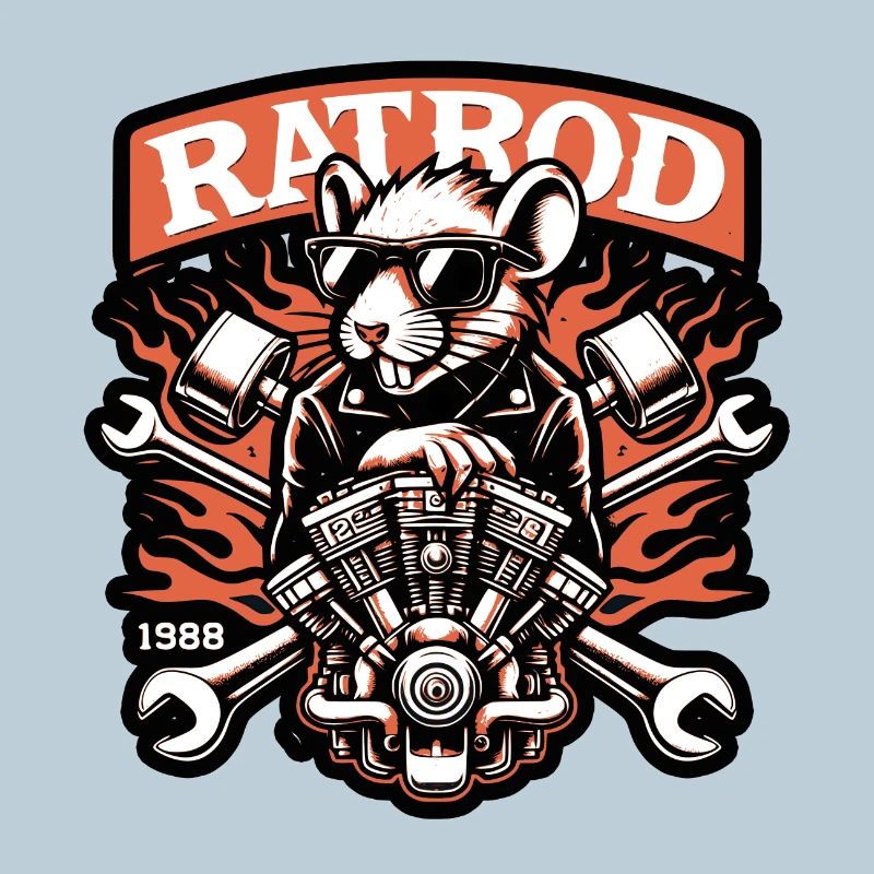 Ratsking Ratlook Shirt – Rustikaler Custom Style