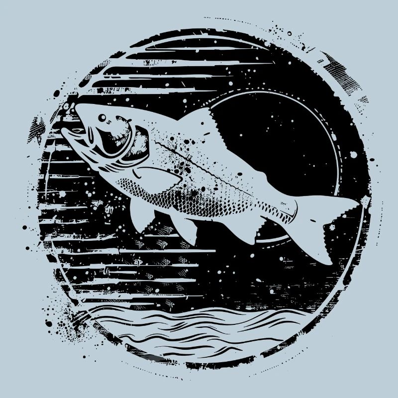 Dessin de pêche