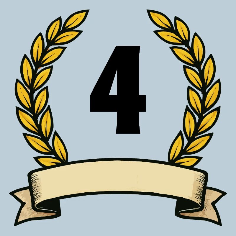 Golden Laurel Wreath 4